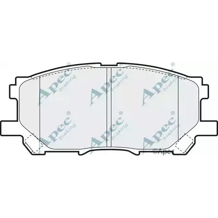 Тормозные колодки, дисковые, комплект APEC BRAKING 78LRF G PAD1338 1265458387 LCDOL0 изображение 0