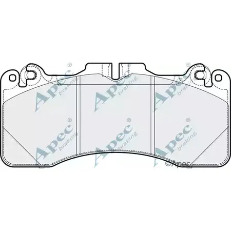 Тормозные колодки, дисковые, комплект APEC BRAKING PAD1766 0TRY DZ 1265463491 MMSQDK