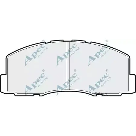 Тормозные колодки, дисковые, комплект APEC BRAKING 1RLMC2 1265469441 PAD495 BHL5 QI изображение 0