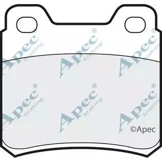 Тормозные колодки, дисковые, комплект APEC BRAKING PAD641 R H9SUA3 1265472757 81NON изображение 0