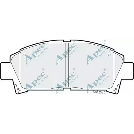 Тормозные колодки, дисковые, комплект APEC BRAKING 8XUBDGC PAD799 719 5NH0 1265475971
