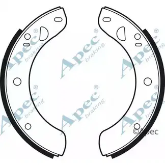 Тормозные колодки APEC BRAKING 4AKNELN W Q1HP 1265483741 SHU169 изображение 0