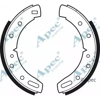 Тормозные колодки APEC BRAKING 1265483769 RJFDW SHU202 EIXDF4 X изображение 0