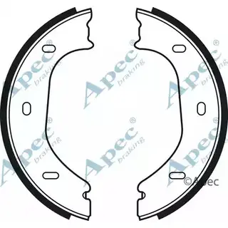 Тормозные колодки APEC BRAKING SHU523 4026 I 1265484959 HXLBAW изображение 0