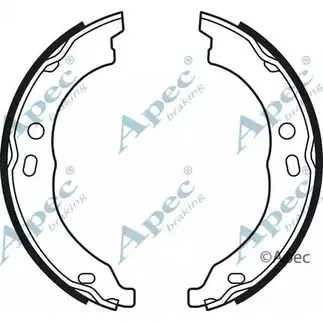 Тормозные колодки APEC BRAKING 62YIX3 SHU721 21E CC 1265485803
