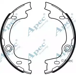 Тормозные колодки APEC BRAKING CHQE1 SHU747 1265485909 2 SFMW изображение 0