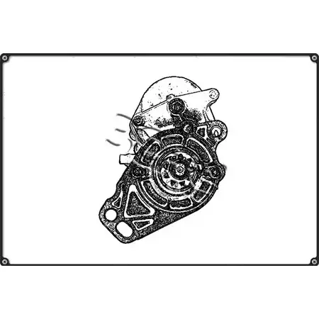 Стартер 3EFFE GROUP H T1VF 1266023981 XJF9HHN STRF709 изображение 0