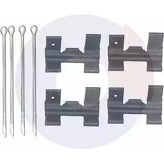 Ремкомплект тормозных колодок CARRAB BRAKE PARTS 1RXTK R LS4L393 2020 1266693449