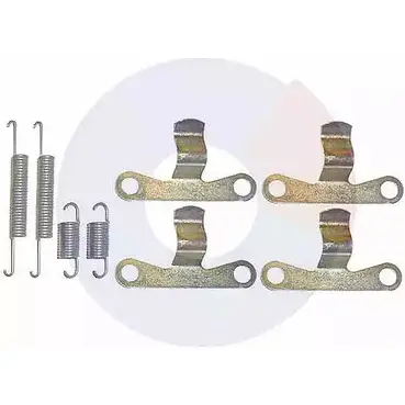 Комплектующие, стояночная тормозная система CARRAB BRAKE PARTS SK2C 0G 3043 51EQ7B 1266693619