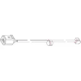 Датчик износа тормозных колодок CARRAB BRAKE PARTS NH 93J1O 1266693983 8225 ARJW402 изображение 0