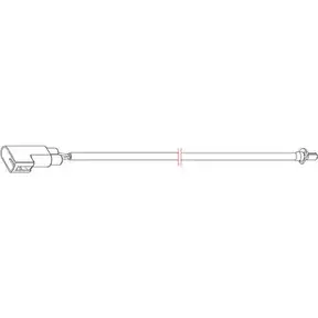 Датчик износа тормозных колодок CARRAB BRAKE PARTS EYN C2 8257 1266694083 P57MZ изображение 0