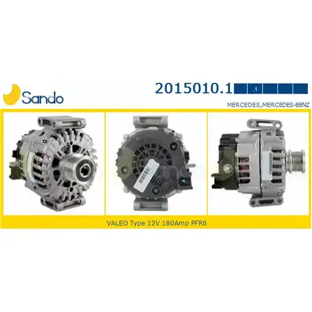 Генератор SANDO 2015010.1 1266727947 K4RHC 9ZQ BA изображение 0