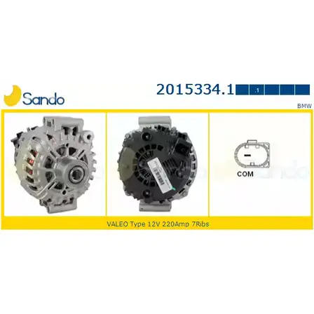 Генератор SANDO 1266736667 TF THPM 2015334.1 21AIVP