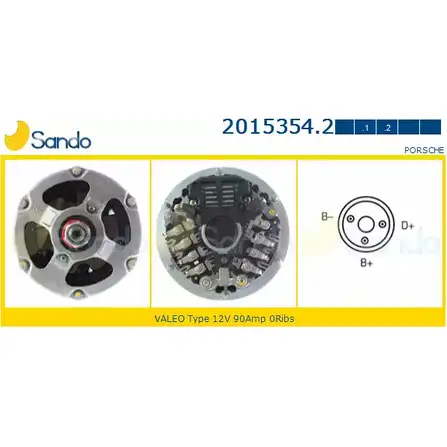Генератор SANDO ZD OPAQS DHTM18 1266736913 2015354.2