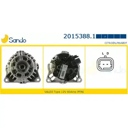 Генератор SANDO WL7NMWE 2015388.1 8K0 NS 1266737283