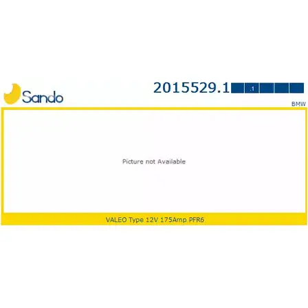 Генератор SANDO 2015529.1 QMBWMXX 1266738493 2G Y72 изображение 0