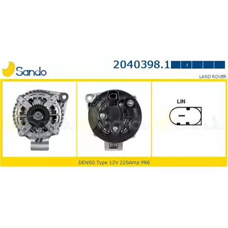 Генератор SANDO D793JHP 1266767741 E BBWL7D 2040398.1
