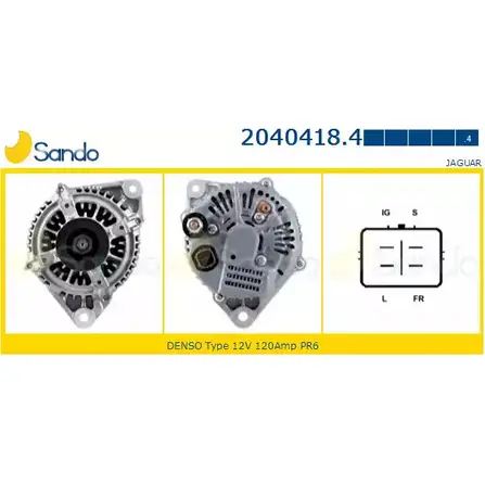 Генератор SANDO B8CJD2J 1266767899 2040418.4 JYITJ6 G