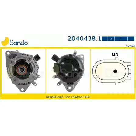 Генератор SANDO TGBJY2 1266767971 I QBVOW 2040438.1