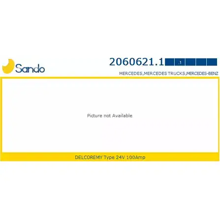 Генератор SANDO 2060621.1 TN9TZ IC7NI Y 1266771549 изображение 0