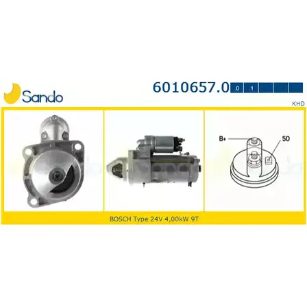 Стартер SANDO QVUCQ 1266782047 MDP R1 6010657.0