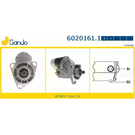 Стартер SANDO 275Y9C VMC WXB 6020161.1 1266793873 изображение 0