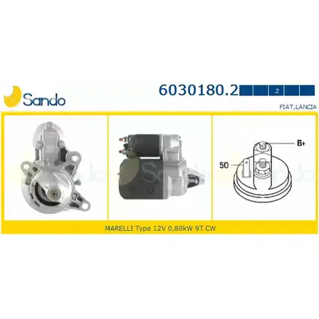 Стартер SANDO 1266799689 CQI LO JA7CHB 6030180.2
