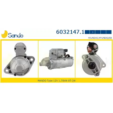 Стартер SANDO OTLD8 1266800687 RCP GE8V 6032147.1
