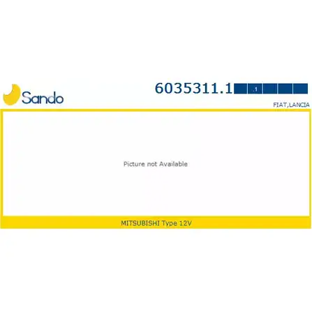 Стартер SANDO 8 ARQB 97H4VAW 1266808883 6035311.1 изображение 0