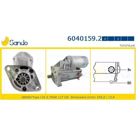 Стартер SANDO BM SGW1Y 6040159.2 9TVH5 1266813167