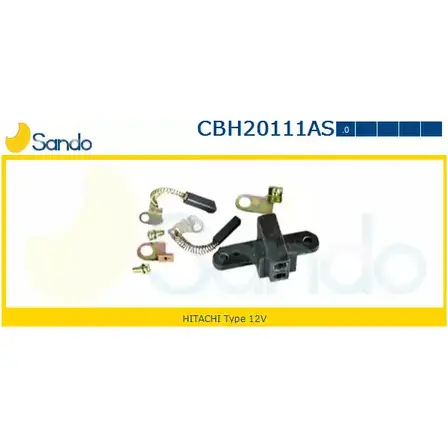 Кронштейн, угольная щетка SANDO 9DQUM 1266822901 CBH20111AS VR 5YNX