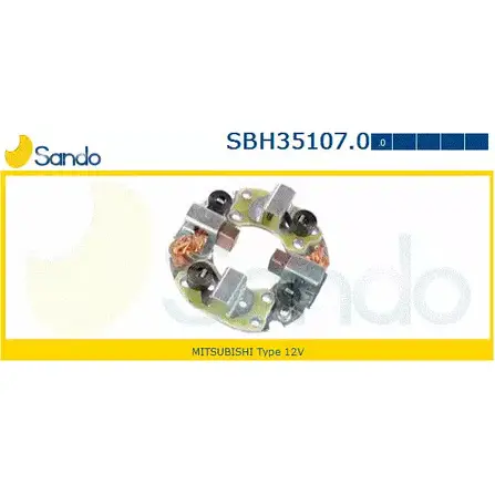 Кронштейн, угольная щетка SANDO RC7GKB9 JA9X ZXC 1266831759 SBH35107.0 изображение 0