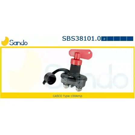Выключатель аккумуляторной батареи, аккумуляторная батарея SANDO SBS38101.0 8VO5NU U 1266831897 SPVRK4 изображение 0