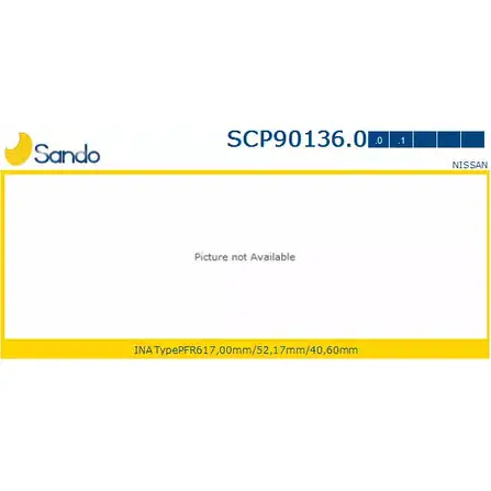 Шкив генератора SANDO SCP90136.0 10 NMD 1266833047 JI87X0 изображение 0