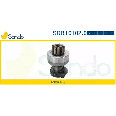 Ведущая шестерня, стартер SANDO V WKSH 1266836431 SDR10102.0 PC4VAF изображение 0