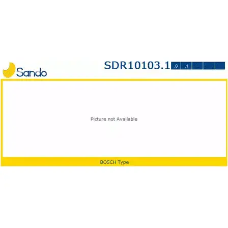 Ведущая шестерня, стартер SANDO SDR10103.1 1266836447 3X0JK I FT98RQ3 изображение 0