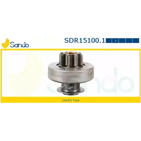 Ведущая шестерня, стартер SANDO TPOQB SDR15100.1 1266836641 NGD 3SU1 изображение 0