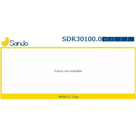 Ведущая шестерня, стартер SANDO SKEWHGD 1266836677 SDR30100.0 MIPT L изображение 0