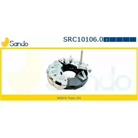 Диодный мост генератора SANDO F4J48P 1266837295 SRC10106.0 42 AW6 изображение 0