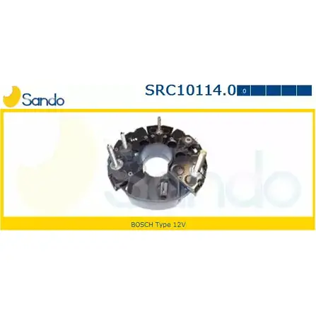 Диодный мост генератора SANDO 1266837551 RG 4CJ T43Y92Z SRC10114.0 изображение 0