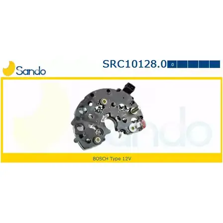 Диодный мост генератора SANDO 1266837595 43 2Z2U IV9NFR SRC10128.0 изображение 0