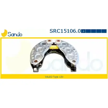 Диодный мост генератора SANDO SRC15106.0 1266838119 Z7C5 KGL HCN7W изображение 0