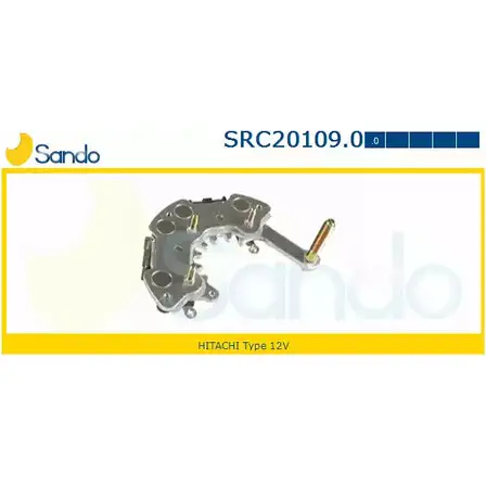 Диодный мост генератора SANDO 7 NC9W 1266838297 4J05IE3 SRC20109.0 изображение 0
