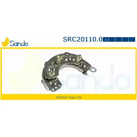 Диодный мост генератора SANDO SRC20110.0 1266838325 10CUGJ Q YZ5NAHS изображение 0