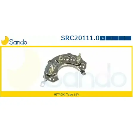 Диодный мост генератора SANDO XI 6EAU MSCY4D 1266838373 SRC20111.0 изображение 0
