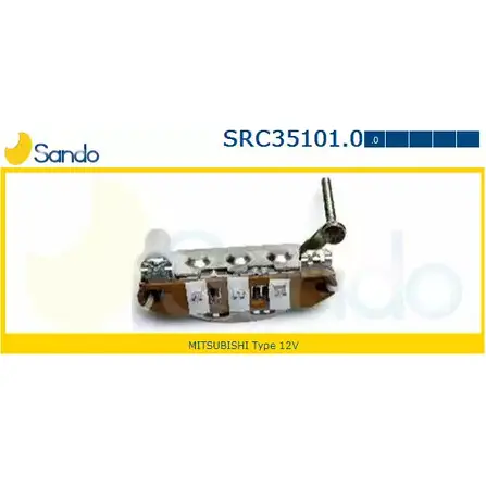 Диодный мост генератора SANDO 1266839093 JY3J4 SRC35101.0 WWH7 A изображение 0