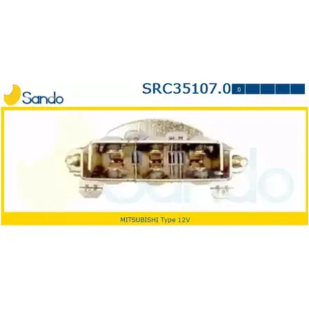 Диодный мост генератора SANDO 0AMB9P SRC35107.0 9G EYU 1266839257 изображение 0
