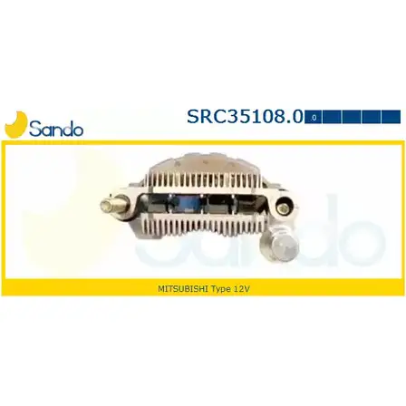 Диодный мост генератора SANDO 5CN5WJ 1266839479 H X0LI SRC35108.0 изображение 0