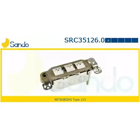 Диодный мост генератора SANDO F3WCV 1266840405 SRC35126.0 SI 75XV изображение 0