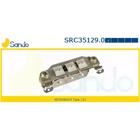 Диодный мост генератора SANDO SRC35129.0 82X8 3J2 W5E7GGQ 1266840459 изображение 0